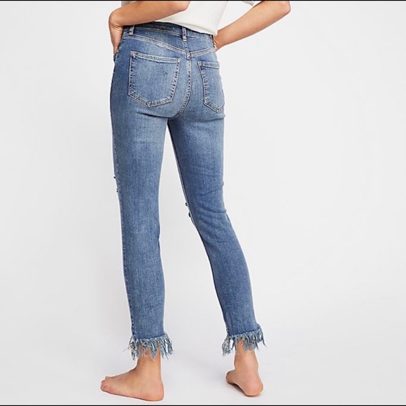 FREE PEOPLE "Great Heights" skinny jeans - Picture 2 of 16